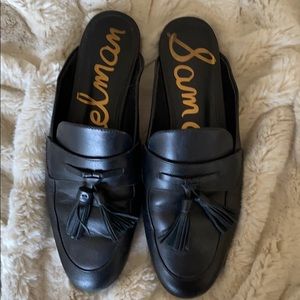 Sam Edelman Black Leather Loafers - Size 8.5